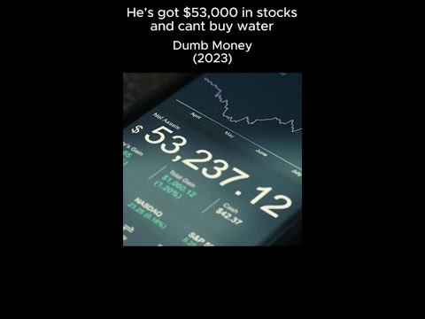 He’s got $53,000 in stocks and cant buy water #stockmarket #gme #gamestop #shorts #wallstreetbets