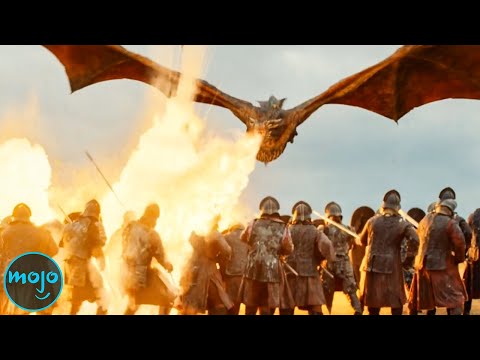 Top 10 Dragon Kills in The Game Of Thrones and House of the Dragon