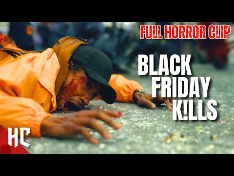 Thanksgiving Clip 1 | Black Friday Stampede | Full Horror Movie Clip | Horror Central