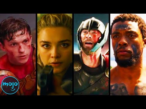 Top 30 Best Unscripted Moments in MCU Movies