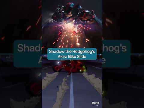 Sonic The Hedgehog 3: Shadow Does The Akira Slide!