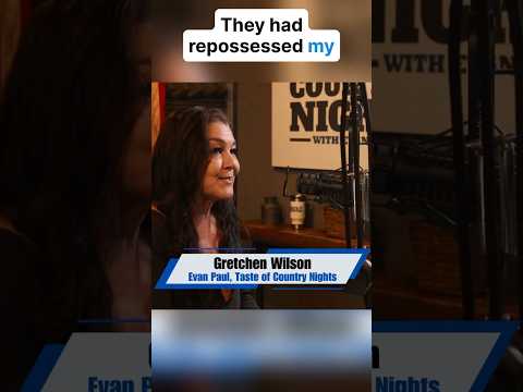They repo’d her car! #gretchenwilson