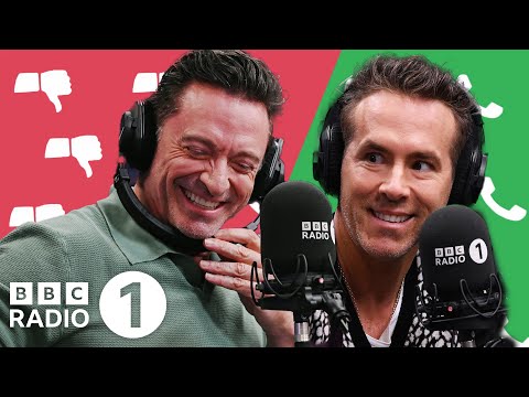 “Damn you Reynolds!!” Hugh Jackman and Ryan Reynolds play Unpopular Opinion