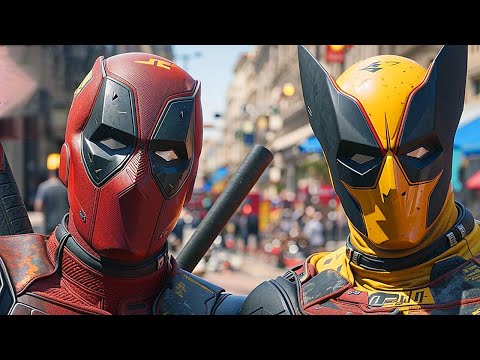 Deadpool All Cutscenes MOVIE (2024) 4K Ultra HDR
