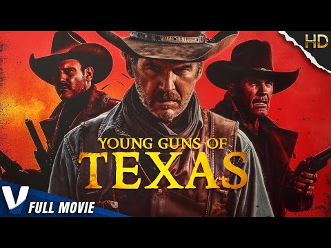 YOUNG GUNS OF TEXAS | HD WESTERN MOVIE | FULL FREE ACTION FILM IN ENGLISH | V MOVIES