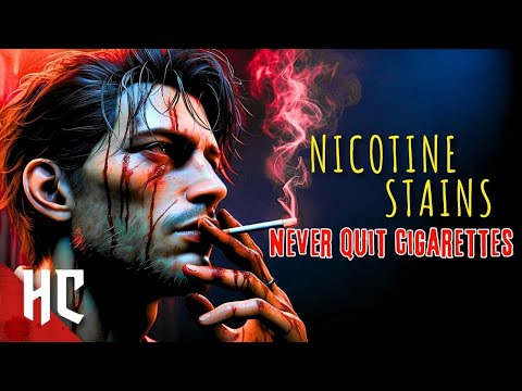 Quitting Cigarettes Sends Him Psychotic | Nicotine Stains | Full Horror Movie | @HorrorCentral