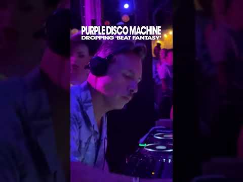 Purple Disco Machine spinning his new one ‘Beat Fantasy’ in Croatia 🕺