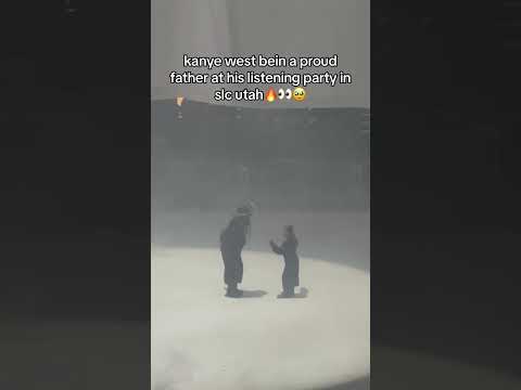 Wholesome moment from Ye and North