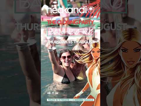 Hedkandi The Closing Party @ Bam Bu Ku : Ibiza Thurs 25th Aug@bambu@bambuku5476 @hedkandi  #hedkandi