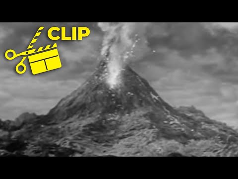Walk away from danger… don’t try to out run the volcano 🎬 Untamed Women (1952)