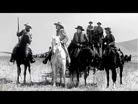 Dawn on the Great Divide 1942 (Western movie) Buck Jones & Raymond Hatton | Rough Riders series
