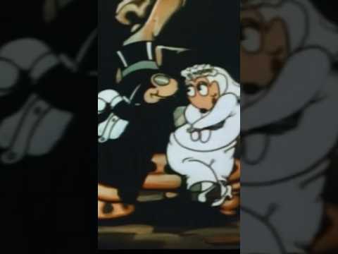 Koochie-Koo 💋 Kiss & Slap! 👋 🎬  Dancing on the Moon (1935) #flirting  #slap #cartoons #animation