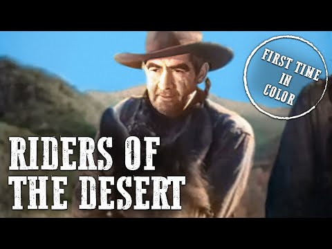 Riders of the Desert | BOB STEELE | COLORIZED
