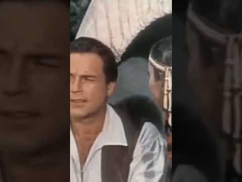 💋 Open or closed-eye kiss? 🎬 Mohawk (1956)  #westernfilm  #kiss #kissing #faroeste #mohawk #besar