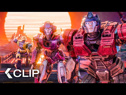 Run From The BIG Train! Scene – TRANSFORMERS ONE (2024)