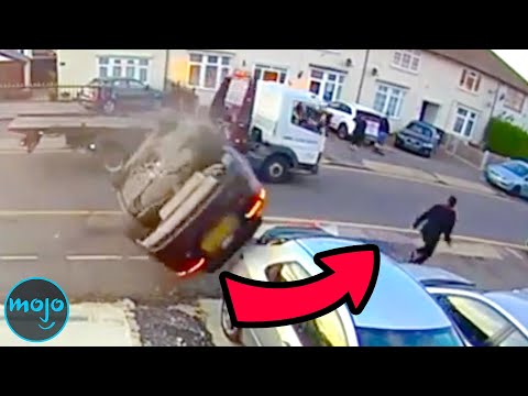 20 Near Death Experiences Caught on Camera