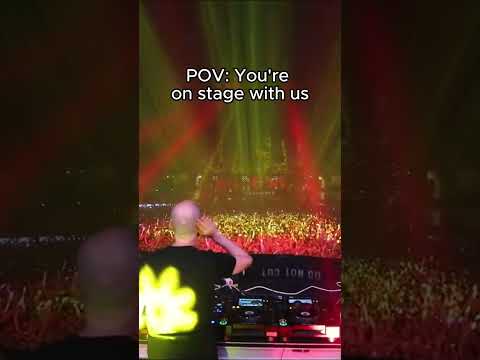 POV: You’re on stage with us  #electronicmusic