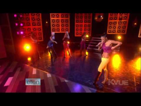 Pussycat dolls – Jai ho (live in ellen show)