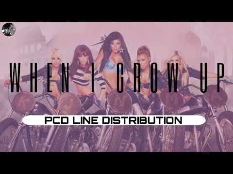 The PussyCat Dolls ~ When I Grow Up (Single Ver.) ~ Line Distribution