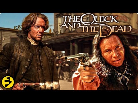Russell Crowe  faces off  against The Bulletproof Man | THE QUICK AND THE DEAD | #WesternWednesdays