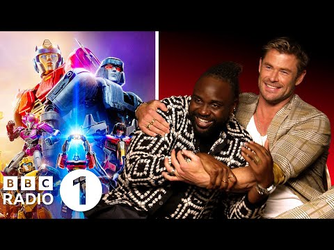 “Gimme a hug!” Chris Hemsworth and Brian Tyree Henry on fun fan interactions and Transformers One
