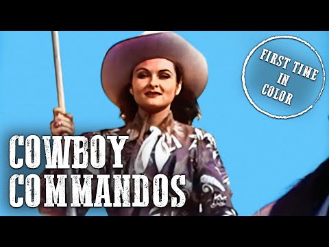 Cowboy Commandos | COLORIZED | Old Western Film