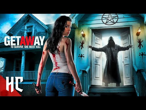 Can She Escape The Demon Cult | Full Survival Horror Movie | Halloween Horror Movie | The Getaway