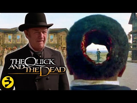 Quick Draw Justice – Hackman’s Deadly Shot | THE QUICK AND THE DEAD | #WesternWednesdays