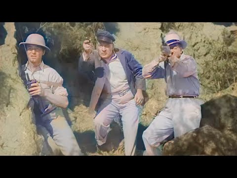 Lost City of the Jungle 1946 | Chapter 2  The Death Flood (Colorized) Action Adventure | TV series