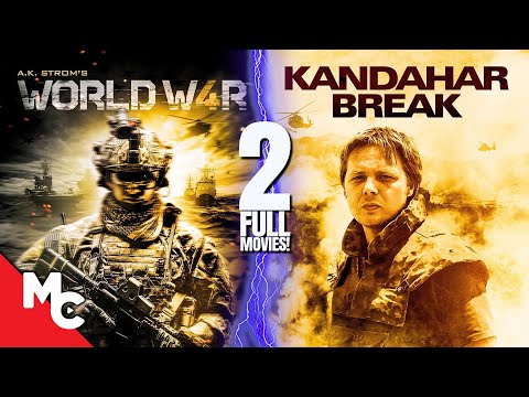 World War 4 + Kandahar Break | 2 Full Action War Movies | Double Feature Movie