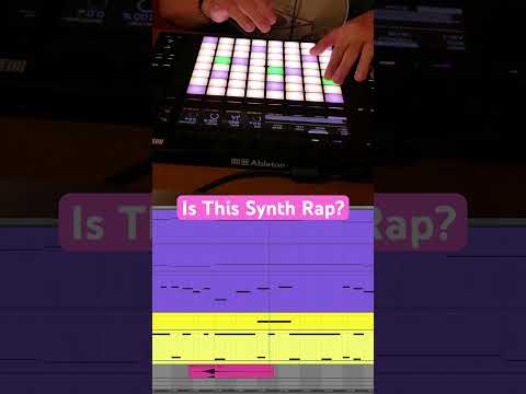 Is This Synth Rap? Learning music with Ableton Push. #newsynthwave  #newretrowave