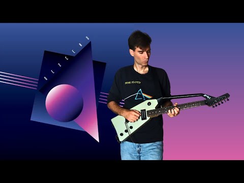 #newretrowave Synthwave Guitar: Emil Rottmayer – Mega [new retro wave] video by The Neon Syndicate