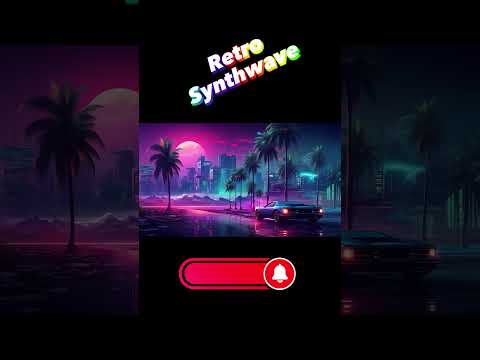 Retro synthwave inspired by timecop1983