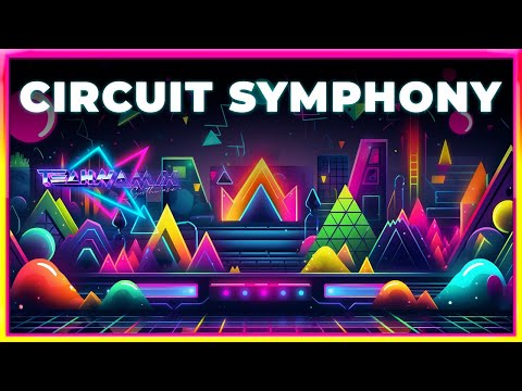 Synthwave Retrowave Newretrowave 💫 80s Synthwave Retro Electro Wave 🎶 Circuit Symphony