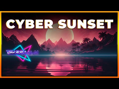 Synthwave Retrowave Newretrowave 💫 80s Synthwave Retro Electro Wave 🎶 Cyber Sunset