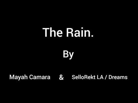 'The Rain' by @MayahCamaraMusic and @sladreams Video by me @synthwave83