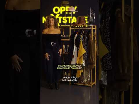 Can’t beat a good thrifted find 👏 Well done,@makingmadeline! Opry NextStage is presented by @Tecovas