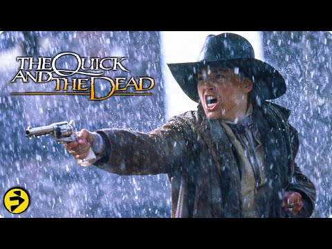 Sharon Stone takes out an Assaulting Scumbag | THE QUICK AND THE DEAD | #WesternWednesdays