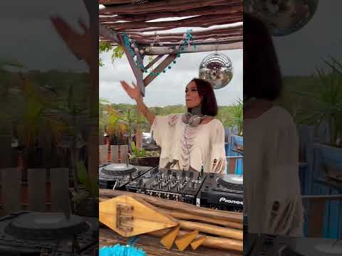 Vibing at the best dj booth of the world #ephimeratulum #dj #tulumvibes