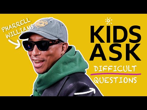 I hear Mickey Mouse when I sing falsetto – Kids Ask with Pharrell Williams
