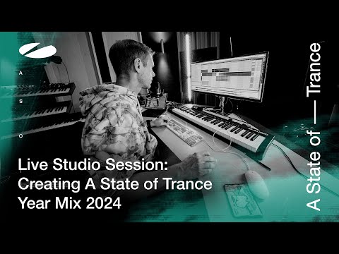 Armin van Buuren Live Studio Session: Creating ‘A State Of Trance Year Mix 2024’ 🎥