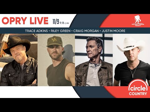 Opry Live – Trace Adkins, Craig Morgan, Riley Green, and Justin Moore