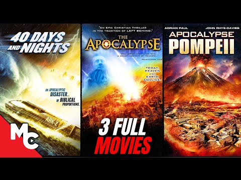 3 Hollywood Disaster Movies | 40 Days And Nights + The Apocalypse + Apocalypse Pompeii