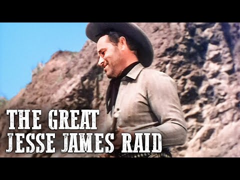 The Great Jesse James Raid | Western Movie