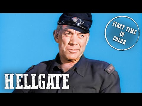 Hellgate | Colorized | Sterling Hayden | Western