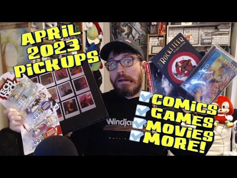 April 2023 Pickups | @StrictlyLimitedGames | @themidnightofficial | Vinyl | Games | Comics