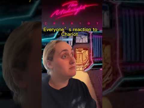Everyone’s reaction to Chariot by @themidnightofficial #synthwaveandchill #synthwave