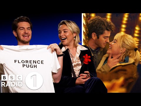 “You pretentious ****!” Florence Pugh & Andrew Garfield on Jaffa Cakes and crying in We Live In Time