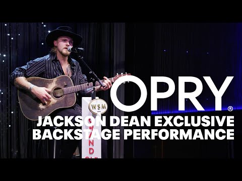 Opry Backstage | Jackson Dean Sings “Train”
