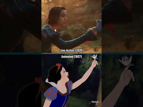 Snow White Trailer: Live Action vs Animated